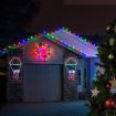 Solight LED Strip Rope Christmas Lights Santa Claus Xmas Holiday Decoration Light Outdoor Indoor IP65 100x52cm L Size