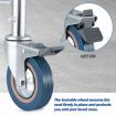 Commode Shower Chair Toilet Wheelchair 3 in 1 Bath Stool Bathroom Bedside Seat Seating Furniture Folding with Arms