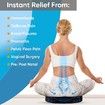 Donut Hemorrhoid Tailbone Cushion - Small Black Seat Cushion for Tailbone Pain Relief
