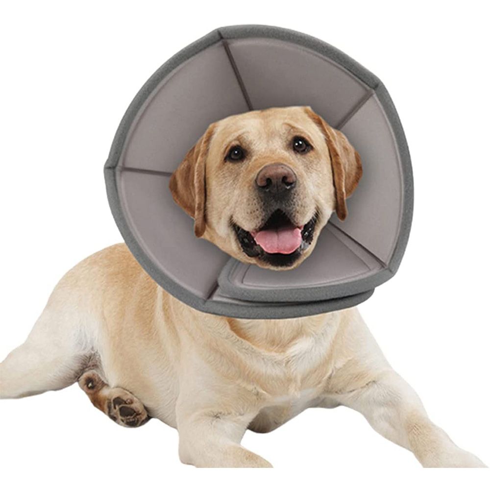 Dog Recovery Collar, Dog Cone Collar for After Surgery For Pet Size (34-40cm)