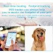 GPS Pet Fence System, Dog Cat Real-time Tracking Collar Security Finder Locator Fence