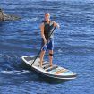 Bestway Surfing SUP Inflatable Stand Up Paddle Board Allround White Cap Convertible Set