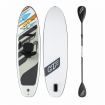 Bestway Surfing SUP Inflatable Stand Up Paddle Board Allround White Cap Convertible Set