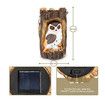 Solar Powered Owl Garden Lantern Light 1 Pack