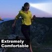 Rechargeable LED Headlamp Flashlight, 1000 Lumen Super Bright Motion Sensor Head Lamp for Running, Camping