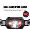 Rechargeable LED Headlamp Flashlight, 1000 Lumen Super Bright Motion Sensor Head Lamp for Running, Camping