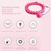 Weighted Smart Hoola Hoop, Smart 24 Sections Detachable Hoola Hoop, Suitable for Adults and Children