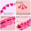 Weighted Smart Hoola Hoop, Smart 24 Sections Detachable Hoola Hoop, Suitable for Adults and Children