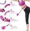 Weighted Smart Hoola Hoop, Smart 24 Sections Detachable Hoola Hoop, Suitable for Adults and Children