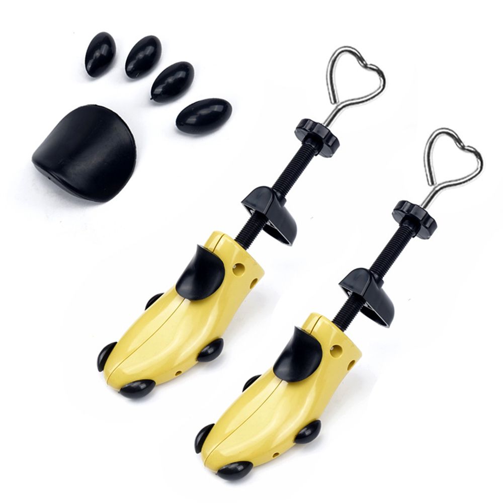 Shoe Stretcher,4-Way Adjustable Shoe Expander Widener Trees for Women Men (Yellow)