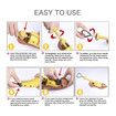 Shoe Stretcher,4-Way Adjustable Shoe Expander Widener Trees for Women Men (Yellow)
