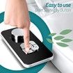 Bidet Attachment,Non-electric Cold Water Bidet Toilet Seat Attachment with Pressure Controls,Retractable Self-cleaning Dual Nozzles for Frontal & Rear Wash (Black)