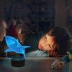 3D Illusion Lamp, Shark Night Light with Optical Touch 7 Color Changing Desk Lamps