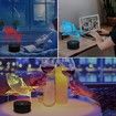 3D Illusion Lamp, Shark Night Light with Optical Touch 7 Color Changing Desk Lamps
