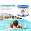 Type S1 Spa Filter Cartridge, Compatible with All for Intex PureSpa Models (4 Pcs)