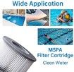 Hot Tub Filters for MSpa Inflatable Pools Fit for MSPA All Current Hot Tubs (2Pcs)
