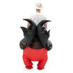 155-190cm Inflatable Christmas Rooster Costume Blow Up Suit for Cosplay and Christmas Party