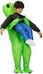 Inflatable Christmas Alien Costume Blow Up Suit Cosplay Costume Christmas Party All sizes fit