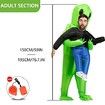 Inflatable Christmas Alien Costume Blow Up Suit Cosplay Costume Christmas Party All sizes fit