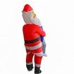 Inflatable Christmas Santa Claus Costume Blow Up Suit for Christmas Party Fits All Sizes