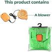 Inflatable Christmas Santa Claus Costume Blow Up Suit for Christmas Party Fits All Sizes