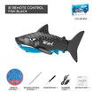 RC Shark Waterproof Electric Remote Control Sharks Robots Automatic On Water Funny Toys Col.Black