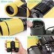 Kids Binoculars Shock Proof Toy Set for Boys and Girls Age 3-12 Durable and Fun