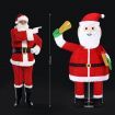 180CM 3D Christmas Santa Claus Light Christmas LED Light Decorations Indoor Outdoor