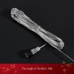 180CM 3D Christmas Santa Claus Light Christmas LED Light Decorations Indoor Outdoor