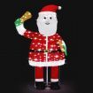 180CM 3D Christmas Santa Claus Light Christmas LED Light Decorations Indoor Outdoor