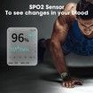Smart Watches for Men,1.71Inch Smartwatch for Android and iPhone,5ATM Fitness Tracker with Blood Pressure,Heart Rate,Blood Oxygen Monitor,Tactical Watch (Black)