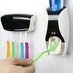 Dust-Proof Toothpaste Dispenser Toothpaste Squeezer Kit (Black)