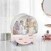 Makeup Case Organiser Cosmetic Holder Drawer Jewellery Desktop Storage Box Pink