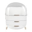 Makeup Organizer Case Drawer Portable Cosmetic Jewellery Storage Box White