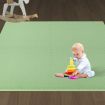 Bopeep Kids Play Mat Floor Baby Crawling Mats Foldable Waterproof Carpet Green