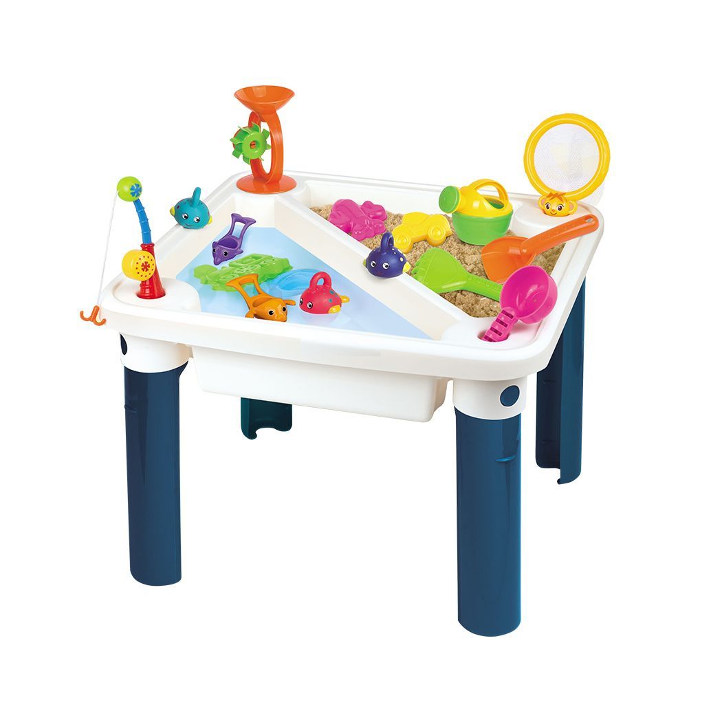 BoPeep Sand and Water Table Kid Beach Toys Sandpit Outdoor Game Pretend Play Toy