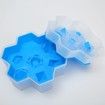 Dice Ice Mold, Easy-Release Silicone and Flexible Silicone 7-Ice Cube Tray