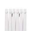 PaWz Wooden Pet Gate Dog Fence Safety Stair Barrier Security Door 6 Panels White
