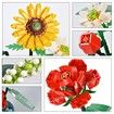 Sunflowers Building Block Sets for Women Artificial Flowers Creative Toys Kits Birthday Christmas Home 547 PCS(Not Compatible with Legos Set )