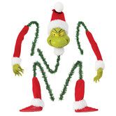 Christmas Grinch Tree Decorations Cinch Tree Topper Set 8 Inch for Holiday Decor