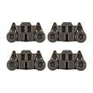 UPGRADED W10195416 (Packs of 4),Dishwasher Wheels Lower Rack for Kitchenaid Whirlpool Maytag Kenmore.Dishwasher Rack Parts W10195420 AP5983730 W10579095A W10311123B PS11722152 Replacement Wheels
