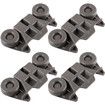UPGRADED W10195416 (Packs of 4),Dishwasher Wheels Lower Rack for Kitchenaid Whirlpool Maytag Kenmore.Dishwasher Rack Parts W10195420 AP5983730 W10579095A W10311123B PS11722152 Replacement Wheels