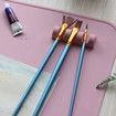 Silicone Craft Mat for Resin Casting 40*60cm Non Stick Silicone Sheet with Cleaning Cut for Oil Painting, Art, Clay and Play(blue)