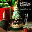 360 Pcs Christmas Building Blocks Set Christmas Tree Music Box Room Desktop Decorations for Adult Kids Party 6+