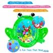 Frog Baby Water Mat, Tummy Tumbling Baby Toys, Inflatable Play Mat, Fun Play Center for Newborn Early Development Activities