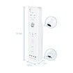 2 Pack Controller Replacement for Wii Wii U Motion Gamepad Built in 3-Axis Motion Plus with Silicone Case