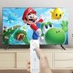 2 Pack Controller Replacement for Wii Wii U Motion Gamepad Built in 3-Axis Motion Plus with Silicone Case