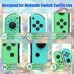 Joycon Controller Replacement for Switch,Left Right Controller Compatible with Switch Joycon Wireless Controller with Double Vibration Support Wake-up and Screenshot