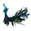 Christmas Tree Ornaments Gorgeous And Delicate Glittered Bird Faux Peacock Decoration