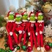 Christmas Grinch Plush Toy,32CM Grinch Stuffed ?Animal,Green Monster Plush Doll